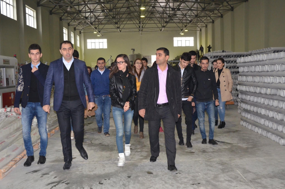 AZMU's faculty and student body at the "FAB Paint and Chemical Industry" LLC Introduction Seminar program.