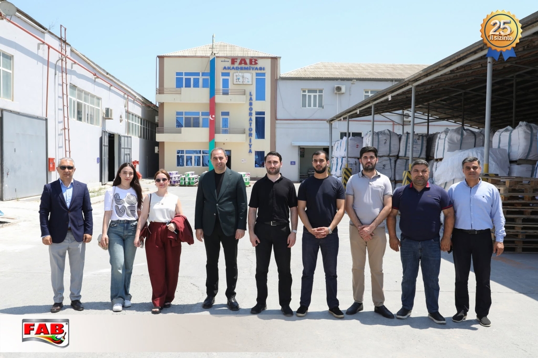 PMD GROUP NÜMAYƏNDƏLƏRİ FAB ŞİRKƏTLƏR QRUPUNUN İSTEHSAL MÜƏSSİSƏLƏRİNDƏ OLUBLAR