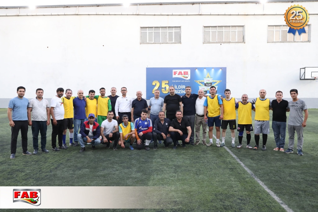 FAB İDMAN ARENASINDA KORPORATİV RUHU GÜCLƏNDİRƏN FUTBOL QARŞILAŞMASI KEÇİRİLİB