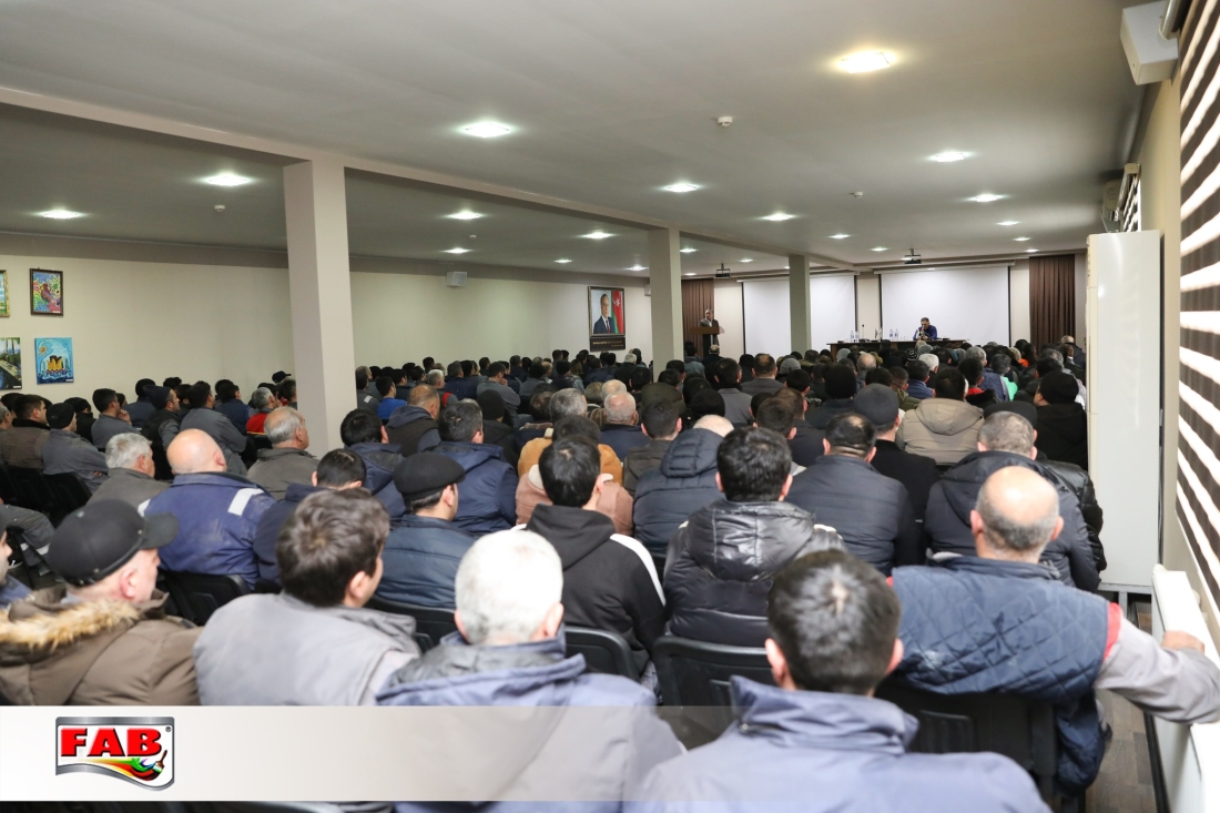 There was a meeting between the management team and employees of FAB Group of Companies