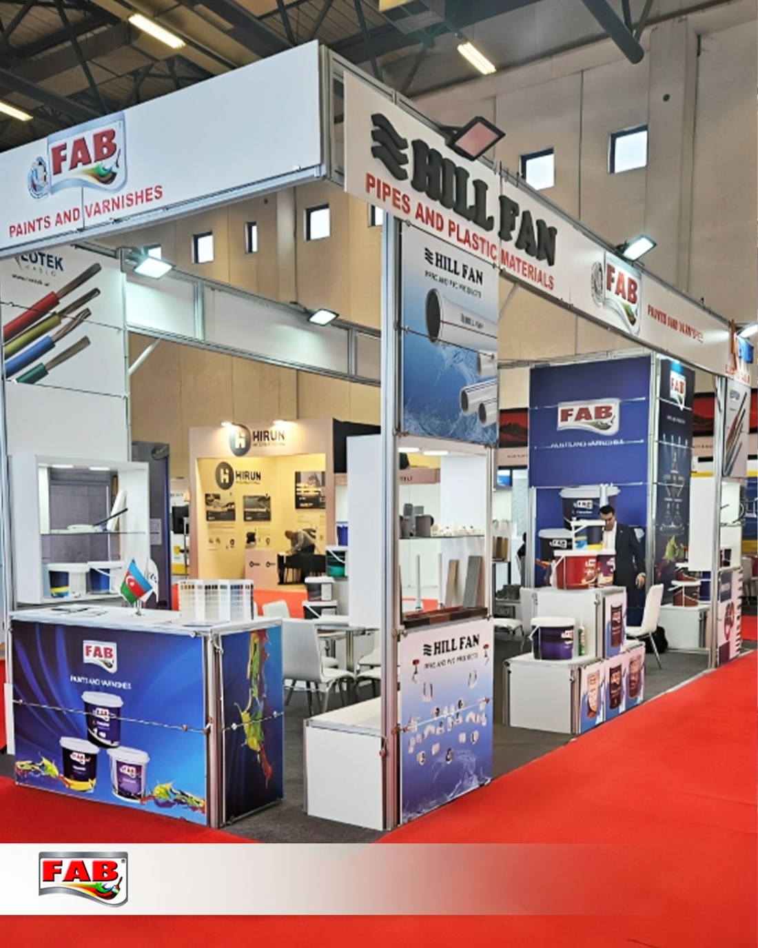 Продукция FAB вызвала большой интерес на строительной выставке «Turkeybuild 2025»