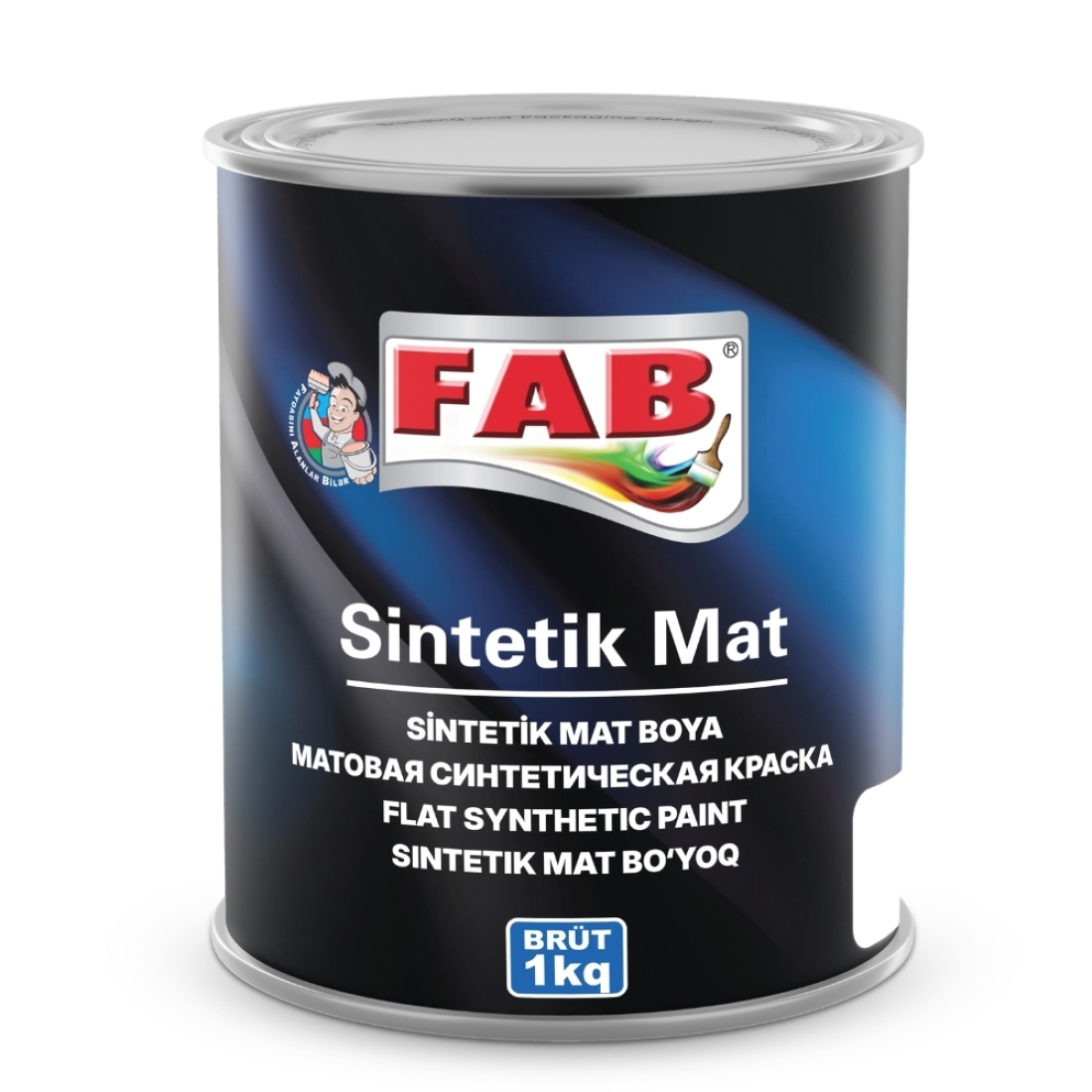 FAB SİNTETİK MAT BOYA 