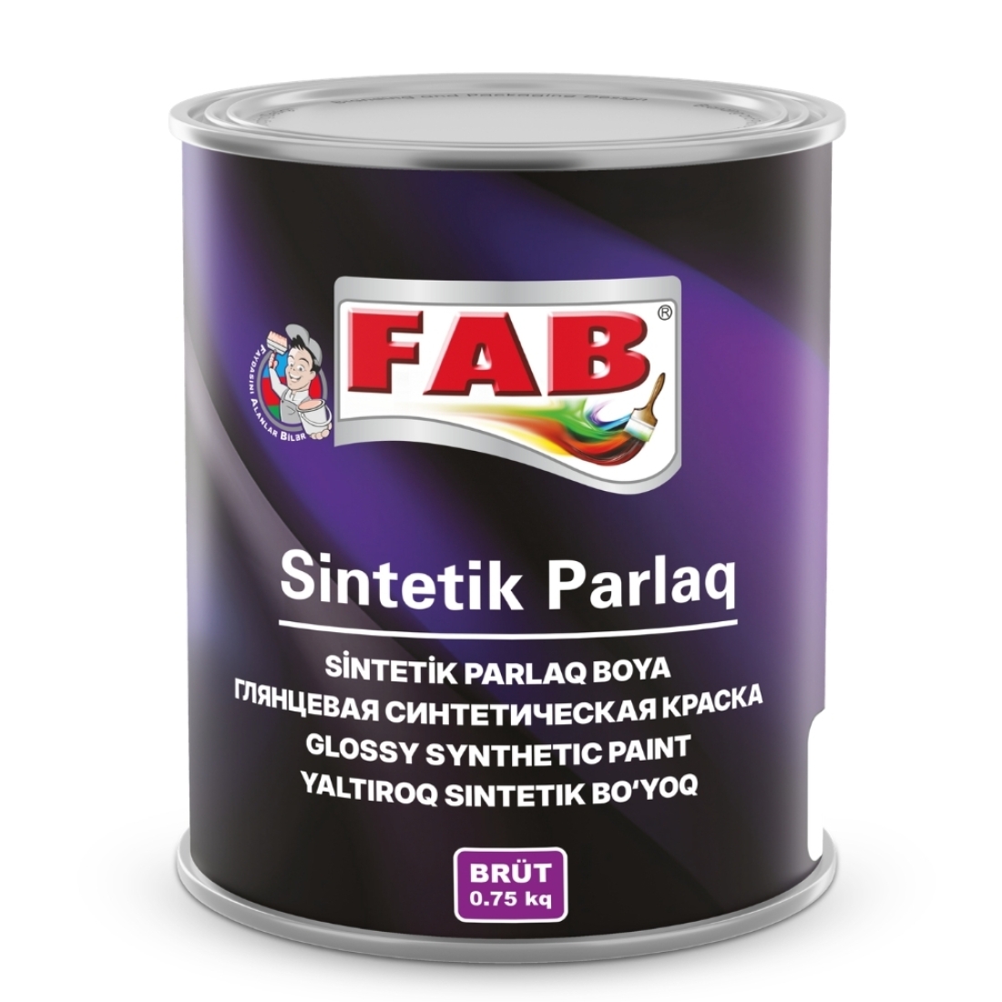 FAB SİNTETİK PARLAQ BOYA 