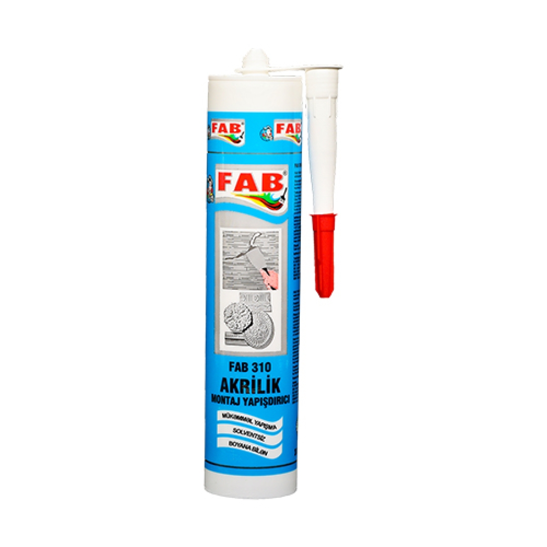 FAB AKRİLİK MONTAJ YAPIŞDIRICI