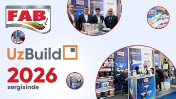 FAB MƏHSULLARI ÖZBƏKİSTAN BAZARINDA: UZBUILD 2026