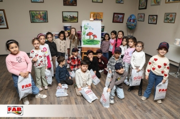 AVROPA AZƏRBAYCAN MƏKTƏBİNİN ŞAGİRDLƏRİ FAB BOYADA 