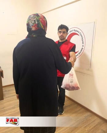 FAB ŞİRKƏTLƏR QRUPU AZTƏMİNATLI AİLƏLƏRƏ YARDIM EDİB