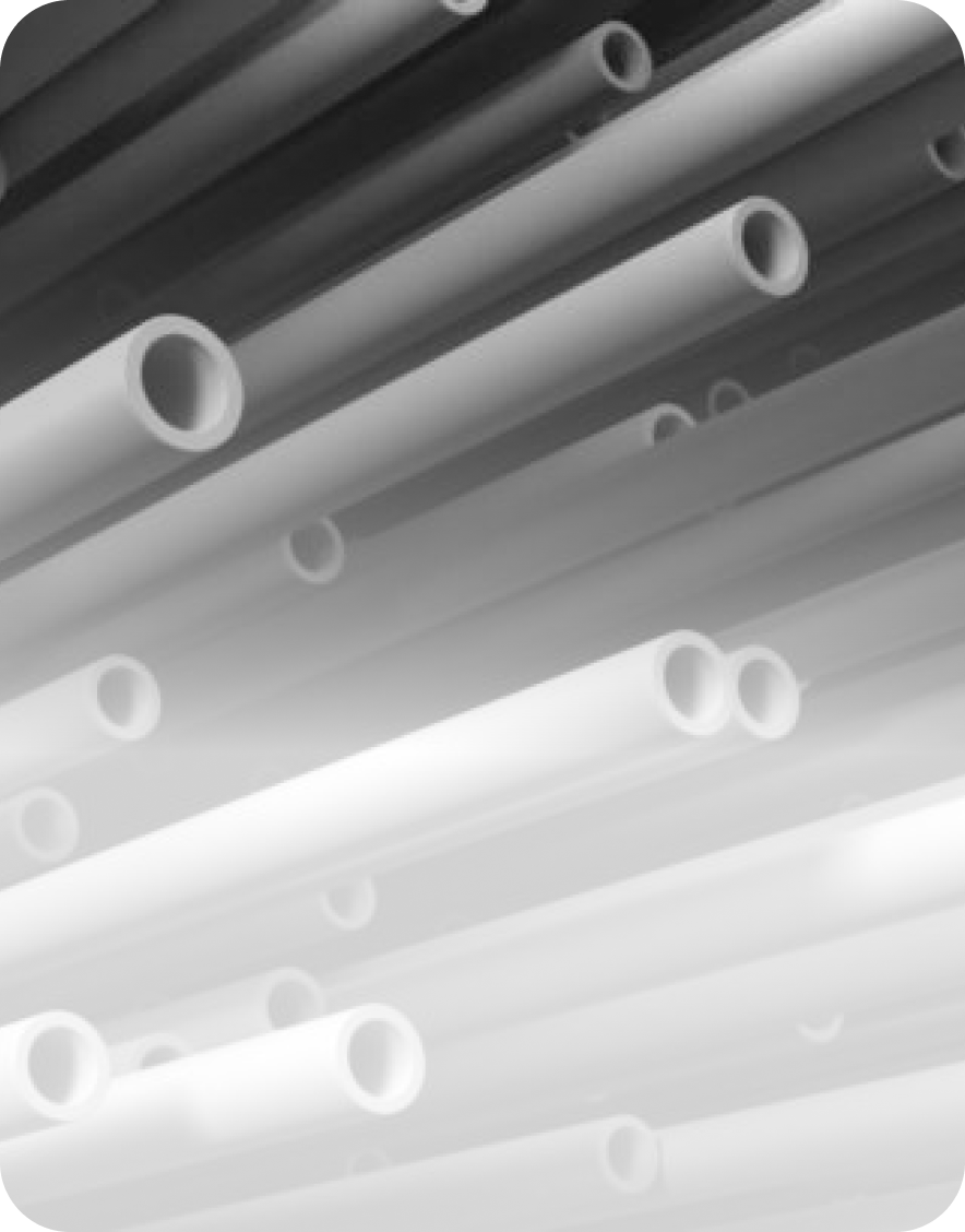 Plastic pipe and fittings